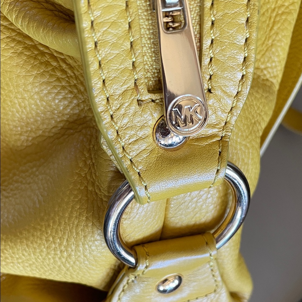 Michael Kors Vibrant Yellow Handbag - Picture 11 of 16